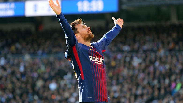 اللاعب الأرجنتيني ليونيل ميسي